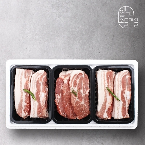 [wshop] [예가소들마을] 한돈구이세트 6호/삼겹살2팩+목살1팩... 2kg 5660448 | 홈쇼핑모아 [wshop] [예가소들마을] 한돈구이세트 6호... 