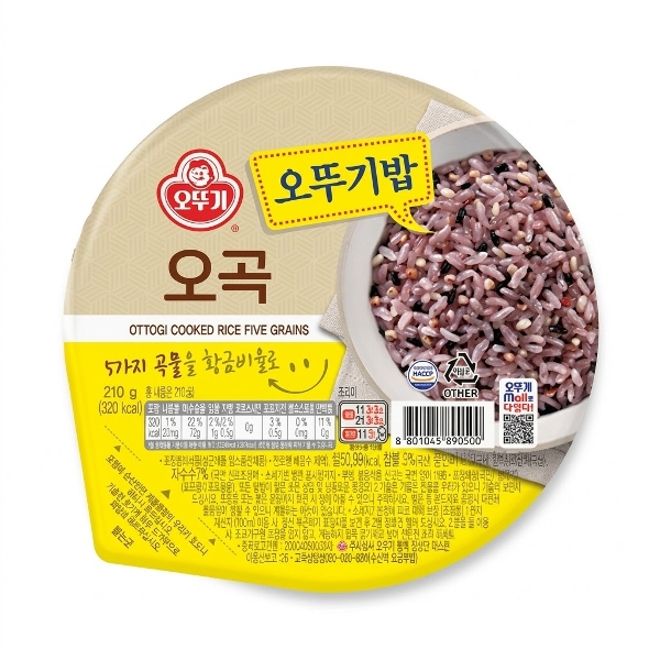 오뚜기밥 오곡밥 210g 36개