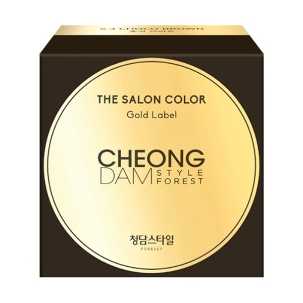 [wshop] 청담스타일 포레스트 더 살롱 컬러 골드라벨 염색약 초코브라운/순수 새치 커버 흰머리 뿌리 셀프 염색약 5940780 | 홈쇼핑모아... 