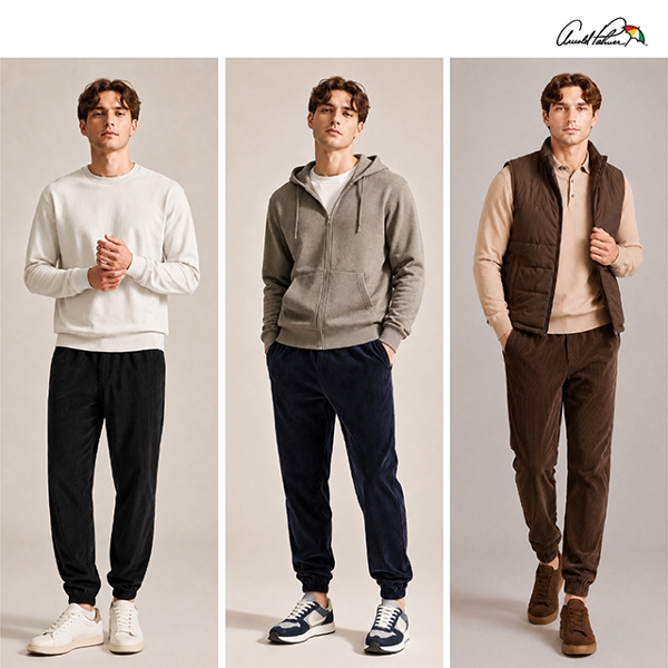 26FW[아놀드파마]코듀로이 데일리 팬츠 3종, 남성