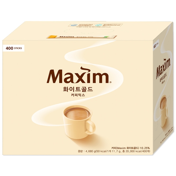 맥심 화이트골드 커피믹스 400T
