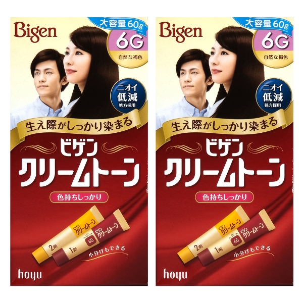 비겐 크림톤 6G 자연갈색 60g 2개