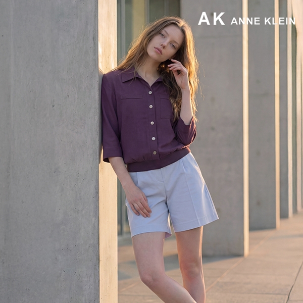 26SS[AK앤클라인] 인견 블루종 블라우스 3종