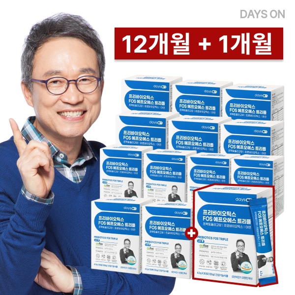 오한진 프리바이오틱스 트리플12개월분 +1개월분 (총 13개월분)