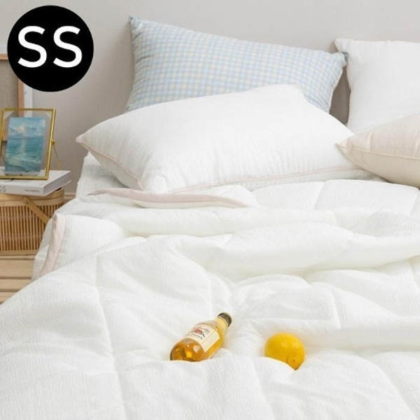 [wshop] 해피니 아이싱 스노우리플 여름 이불 베개커버세트 슈퍼싱글 SS (화이트) (베개솜 별매) 6089814 | 홈쇼핑모아 [wshop] 해피니... 