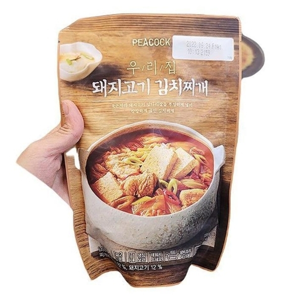 [wshop] 피코크 우리집 돼지고기김치찌개 500g x 1개 48366... [wshop] 피코크 우리집 돼지고기김치찌개 500g x 1개 48366 6644342
