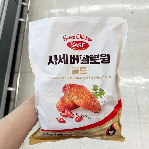 사세 버팔로윙 골드 1kg 아이스박스포장