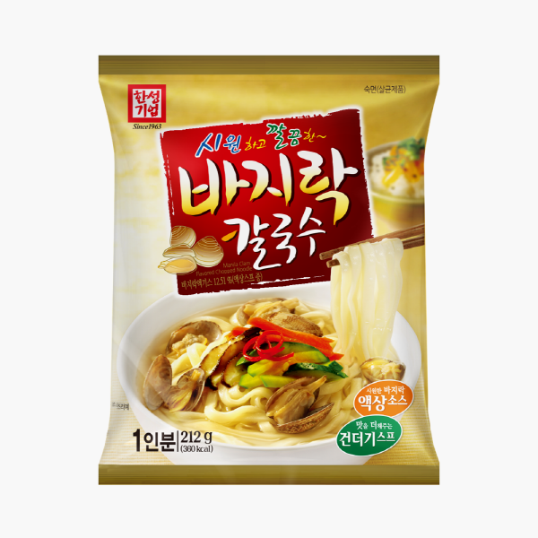 [wshop] [한성] 바지락칼국수 1인분 212g X 30개 6797170 | 홈쇼핑모아 [wshop] [한성] 바지락칼국수 1인분 212g X 30개 6797170
