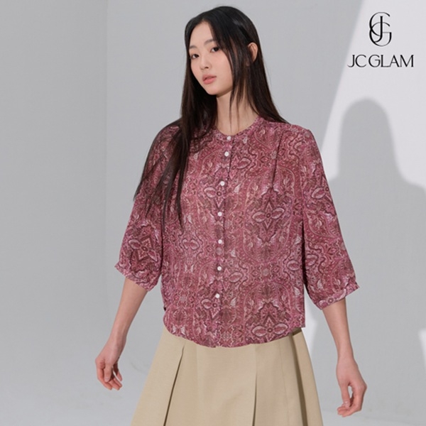 26SS[제이시글램] 쉬폰 셔츠 블랴우스 4종 , 여성 2