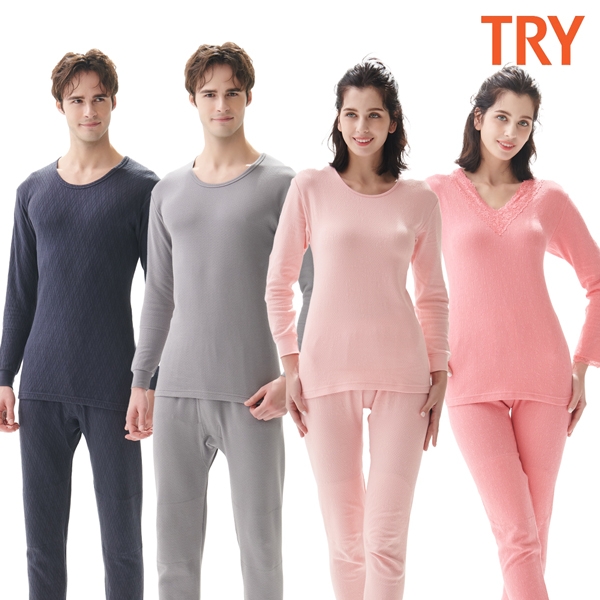 [wshop] [방송히트]트라이 W2 소프트터치 삼중직 남녀 보온내의... [방송히트]트라이 W2 소프트터치 삼중직 남녀 보온내의 2종 5363157