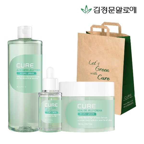 [wshop] [김정문알로에] 큐어 수분젤리 3종 세트 (젤리토너+포어앰플... [wshop] [김정문알로에] 큐어 수분젤리 3종 세트 (젤리토너... 
