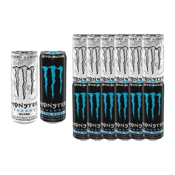 [wshop] 몬스터 에너지 울트라 355ml 6개+제로슈거 355ml 6개... [wshop] 몬스터 에너지 울트라 355ml 6개+제로슈거 355ml 6개... 