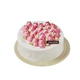 [뚜레쥬르] 행복한 플라워 하트 케이크
