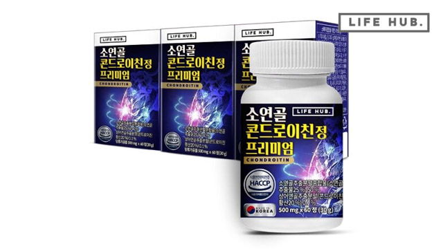 라이프허브 소연골 콘드로이친 정 프리미엄 3통(180정) 6개월분