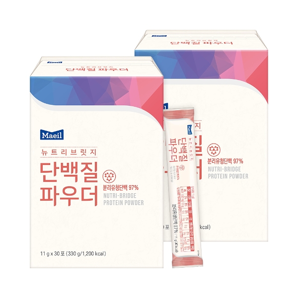 메디웰 뉴트리브릿지 단백질파우더 11g 60포