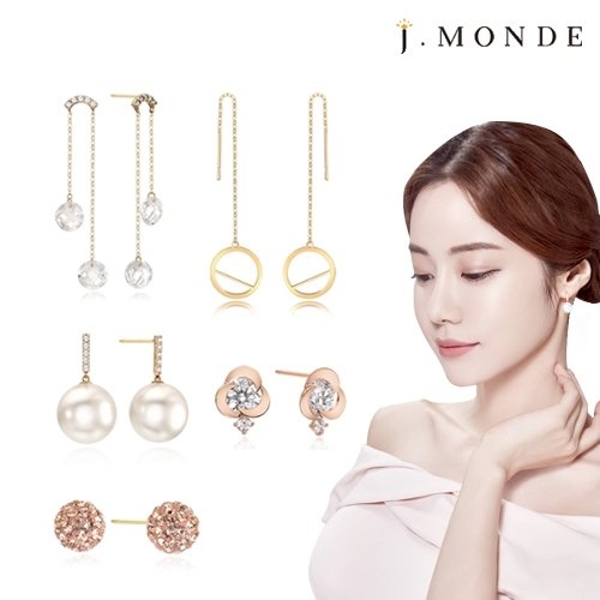★방송에서만 5종★ J.Monde(제이몽드) 14K 귀걸이 5종