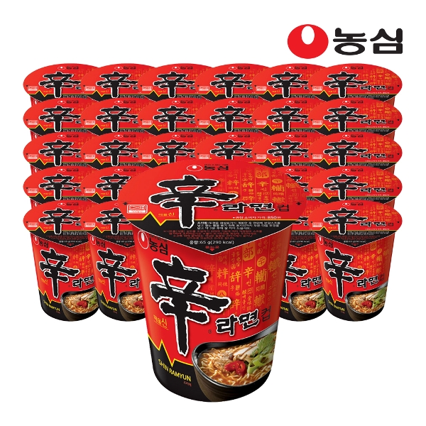 농심 신라면 작은컵 65g 30개