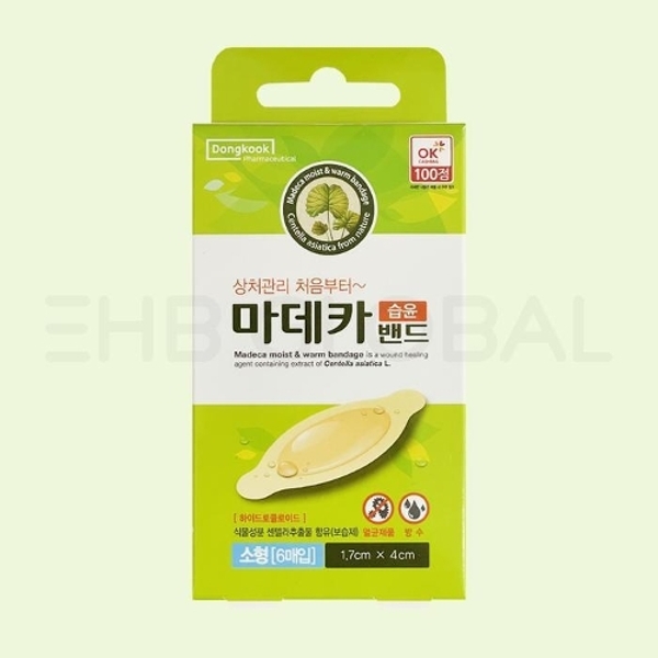 [동국제약]  마데카 습윤 밴드 소형 6 매  상처 방수 드레싱 반창고