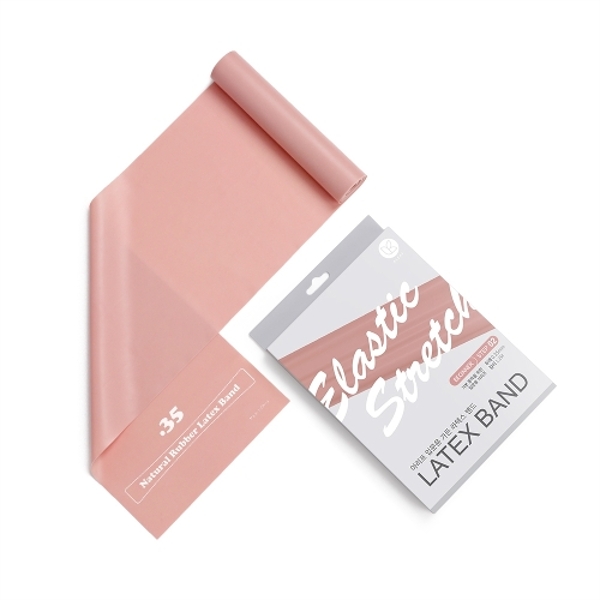 라텍스 밴드 1.2(입문용) 0.35mm 파스텔 핑크