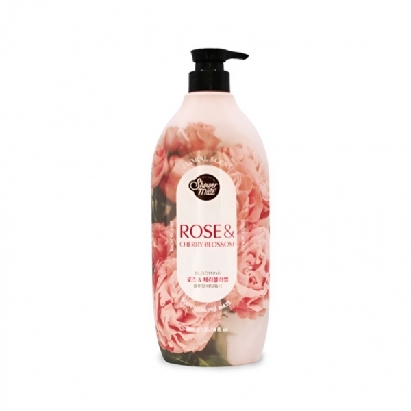(선택 샤워메이트블루밍바디워시로즈체리블러썸 900g)샤워메이트 블루밍 바디워시 로즈체리블러썸 900g