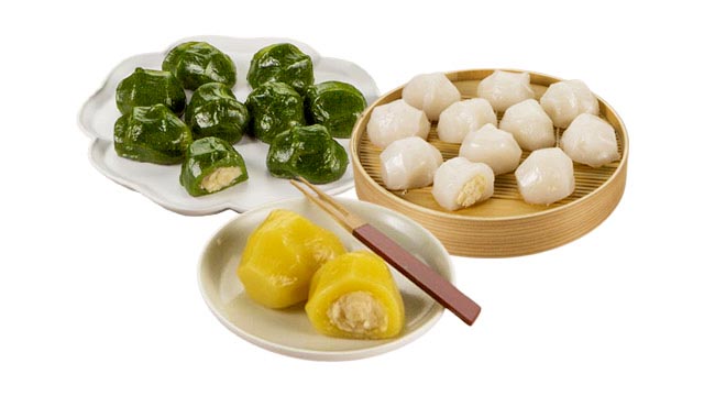 [안흥골짜기] 안흥 감자떡 600g + 쑥감자떡 600g + 호박감자떡 600g