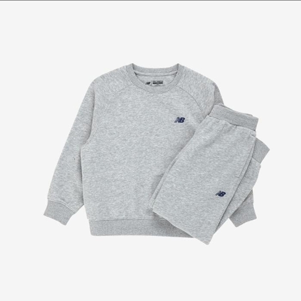뉴발란스키즈 EXCLUSIVE컬러 포인트 스 세트 NK9YGB105UMelange Gray
