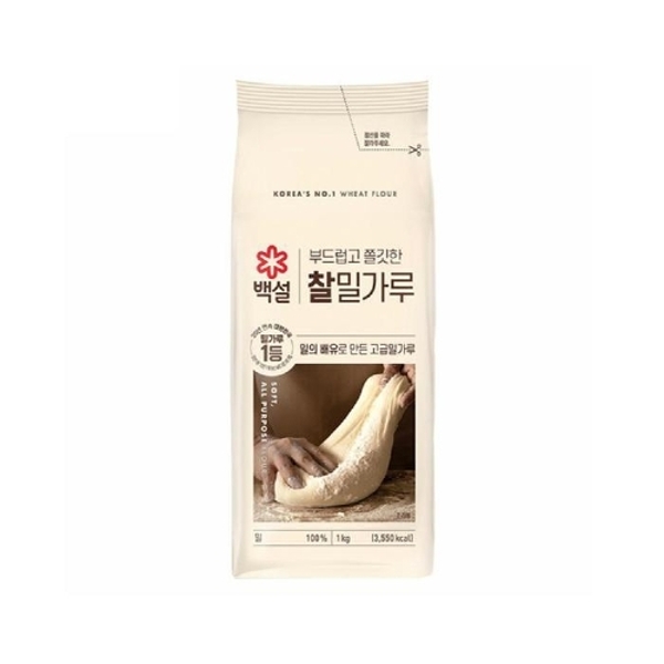 백설 찰밀가루 1kg x 10개