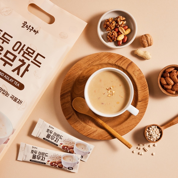 [꿀이구마] 호두 아몬드 율무차 100T