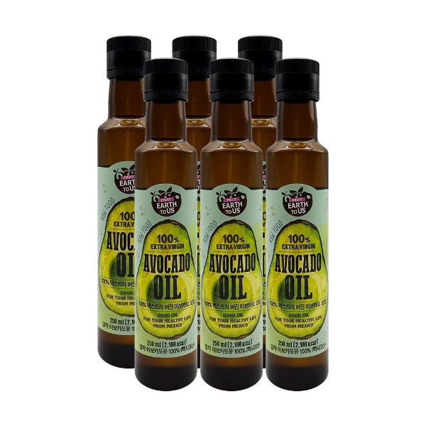 종근당건강 엑스트라 버진 아보카도오일 250ml x 6개