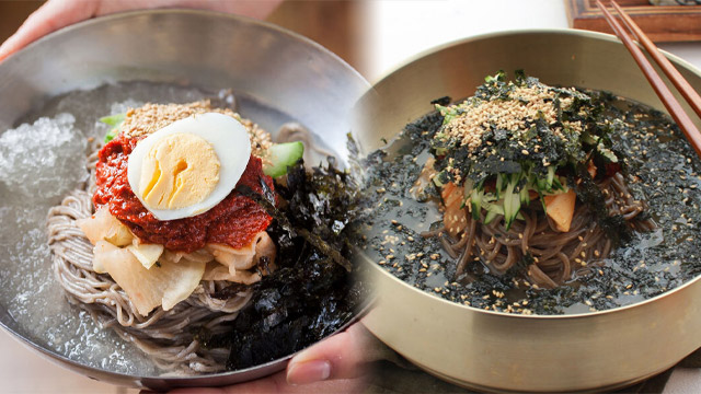 늘바른 춘천 막국수+비빔막국수 반반세트/막국수2kg+동치미육수5봉+양념장40g5봉(총10인분)
