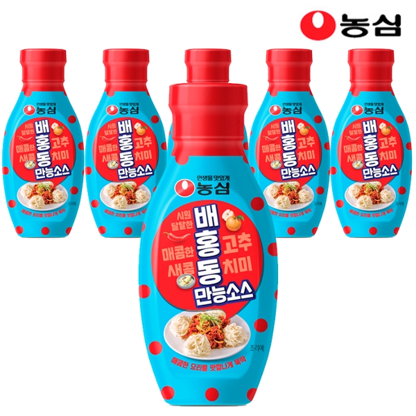 농심 배홍동 만능소스 300g x 6개