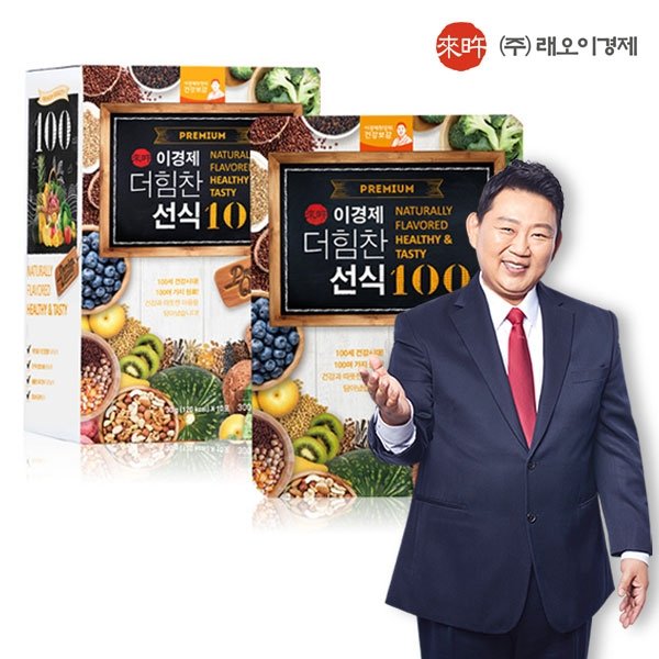 이경제 더힘찬 선식100 13박스(30g * 130포) + 쉐이커