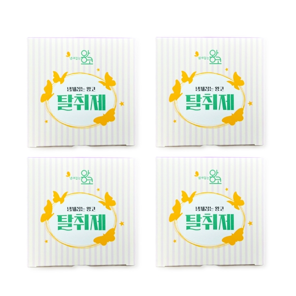 냄새잡는 왕코 친환경 식물성 탈취제 230g 라벤더 4개- BNS