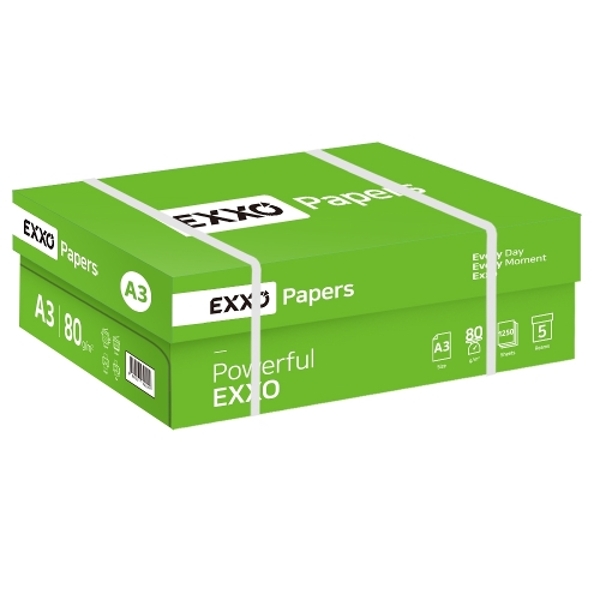 엑소(EXXO) A3 복사용지(A3용지) 80g 1250매 1BOX