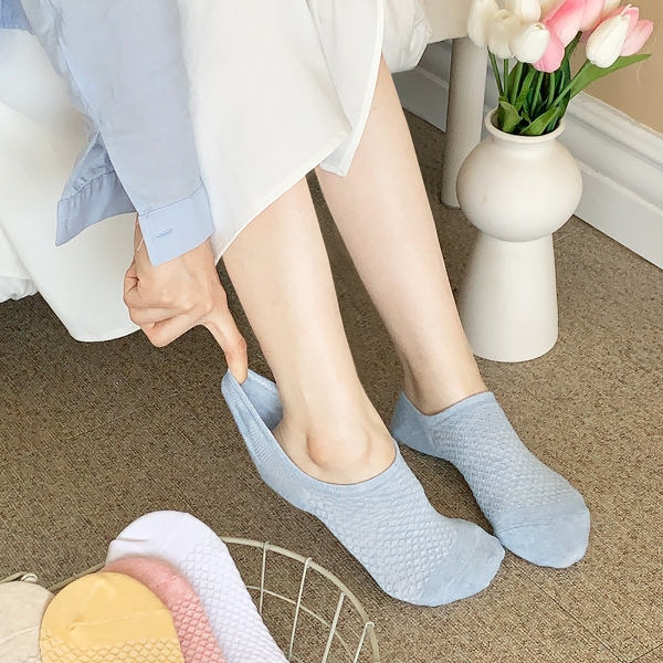 여성 안벗겨짐 벌집메쉬 쿨 덧신/페이크삭스 양말 10켤레