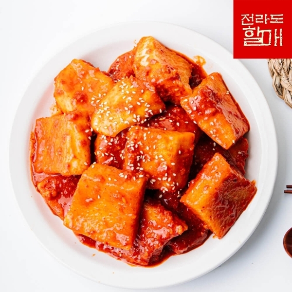 전라도할매 국내산 원재료 프리미엄 별미 석박지  2kg