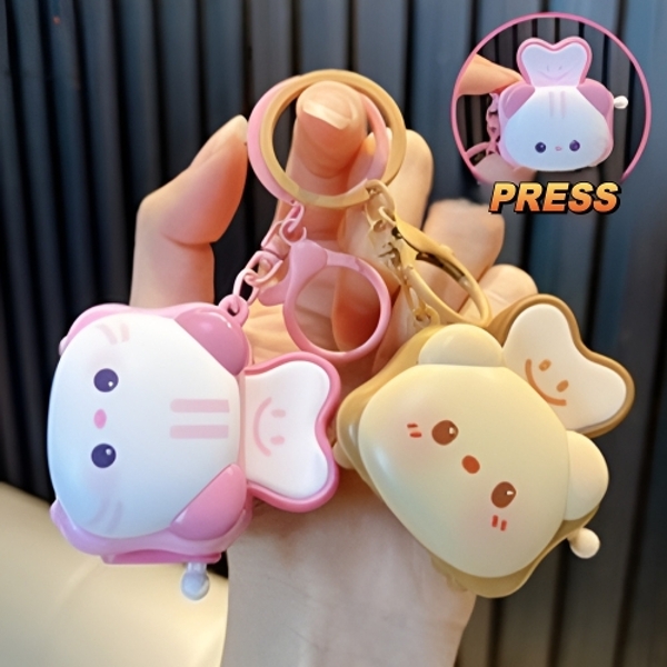 토스트기 키링 키홀더 가방걸이 키홀더 가방걸이 백참 백꾸 가방참 쓸데없는 킹받는 친구 마니또 커플 우정