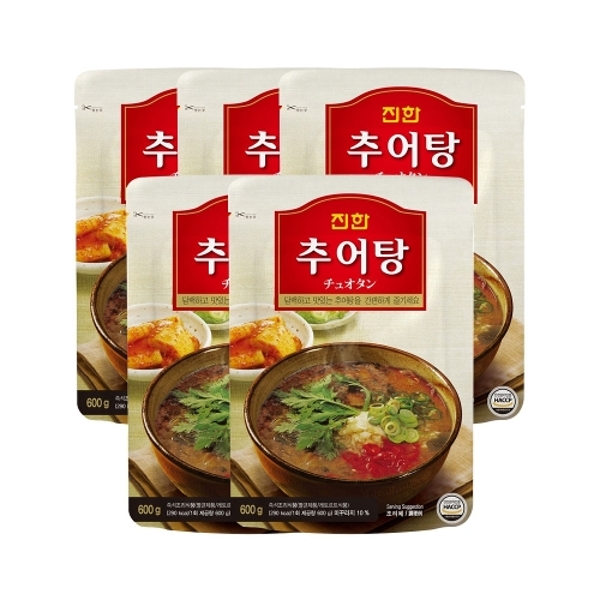 진한식품 진한 추어탕 600g x5개