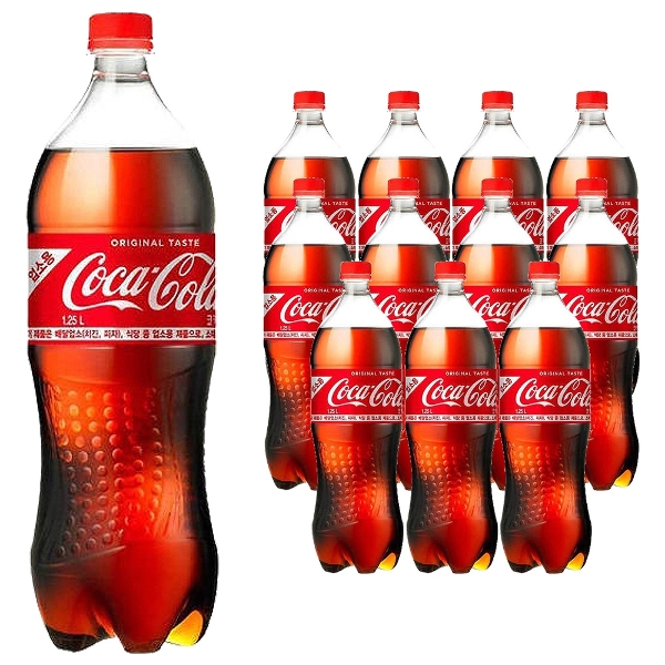 코카콜라 업소용 1.25L x 12PET