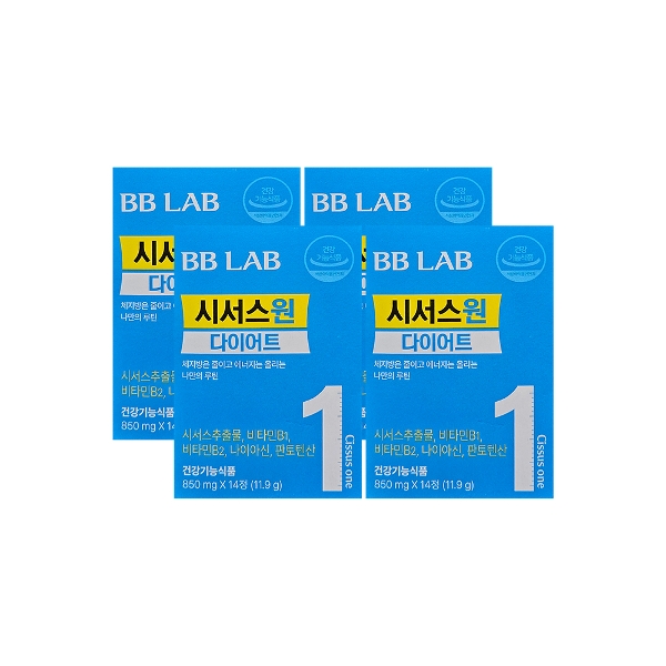 뉴트리원 비비랩 시서스 원 다이어트 850mg x 14정 x 4박스 /An