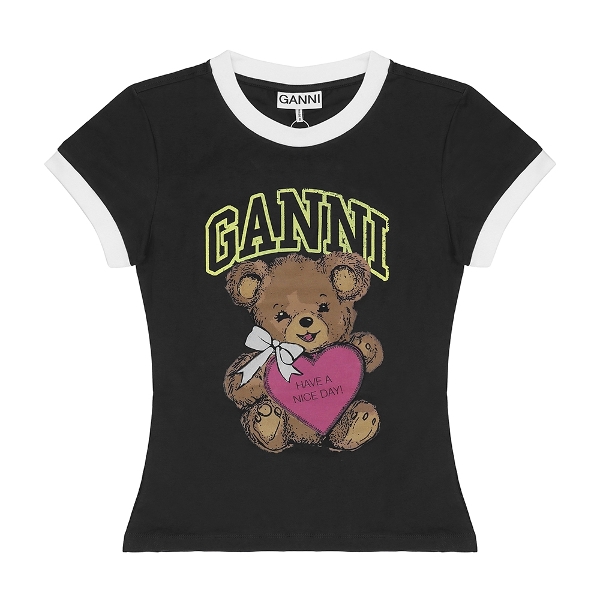 [GANNI] T4335 252 여성 반팔티