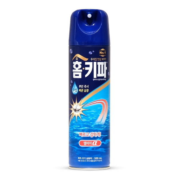홈키파 엘비이 수성 알파 에어로졸 500ml 1개