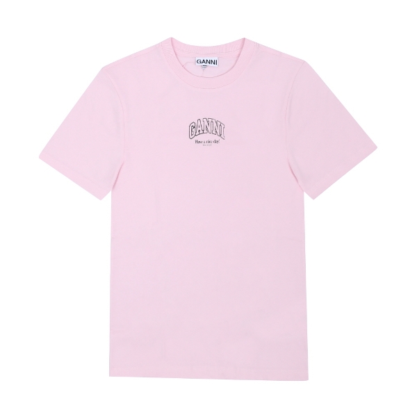 [GANNI] A1050057 868 여성 반팔티