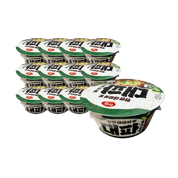 하림 대파 육개장면 112g 12개