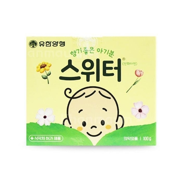 스위터 베이비 파우더 100g 아기분