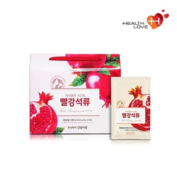 미녀들의 시크릿 빨강석류 4박스(84포)