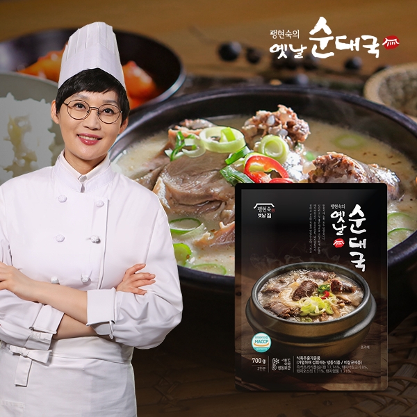 팽현숙 옛날 토종순대국(700g) x 4팩