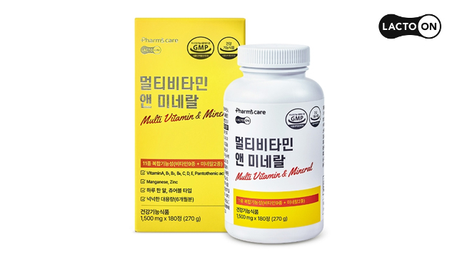 [서울약사신협]멀티비타민앤미네랄 1,500mg 180정