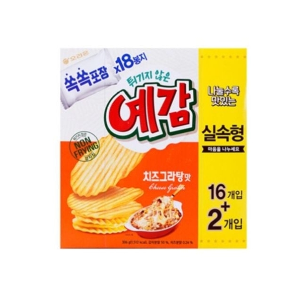 (P)오리온 예감(치즈그라탕/306g)