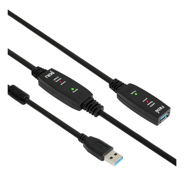 USB3.0 AM-AF 리피터 케이블 20M 노트북 PC 컴퓨터 연결 3D프린터 NAS 웹캠 인쇄기 전송속도 5GBPS